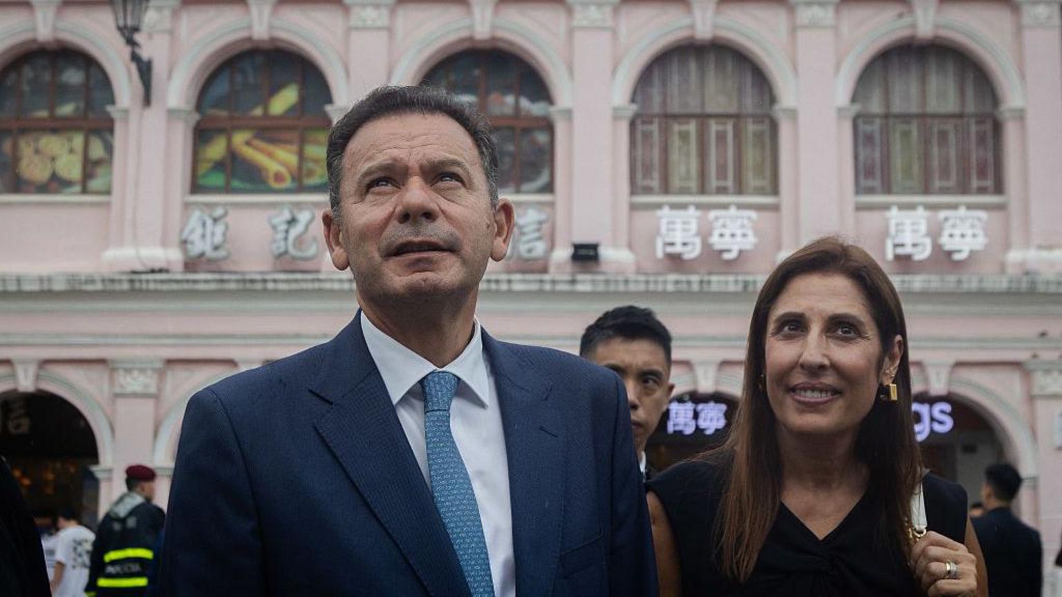 2025年9月10日，葡萄牙总理蒙特内格罗（Luís Montenegro） 参观澳门议事厅前地
