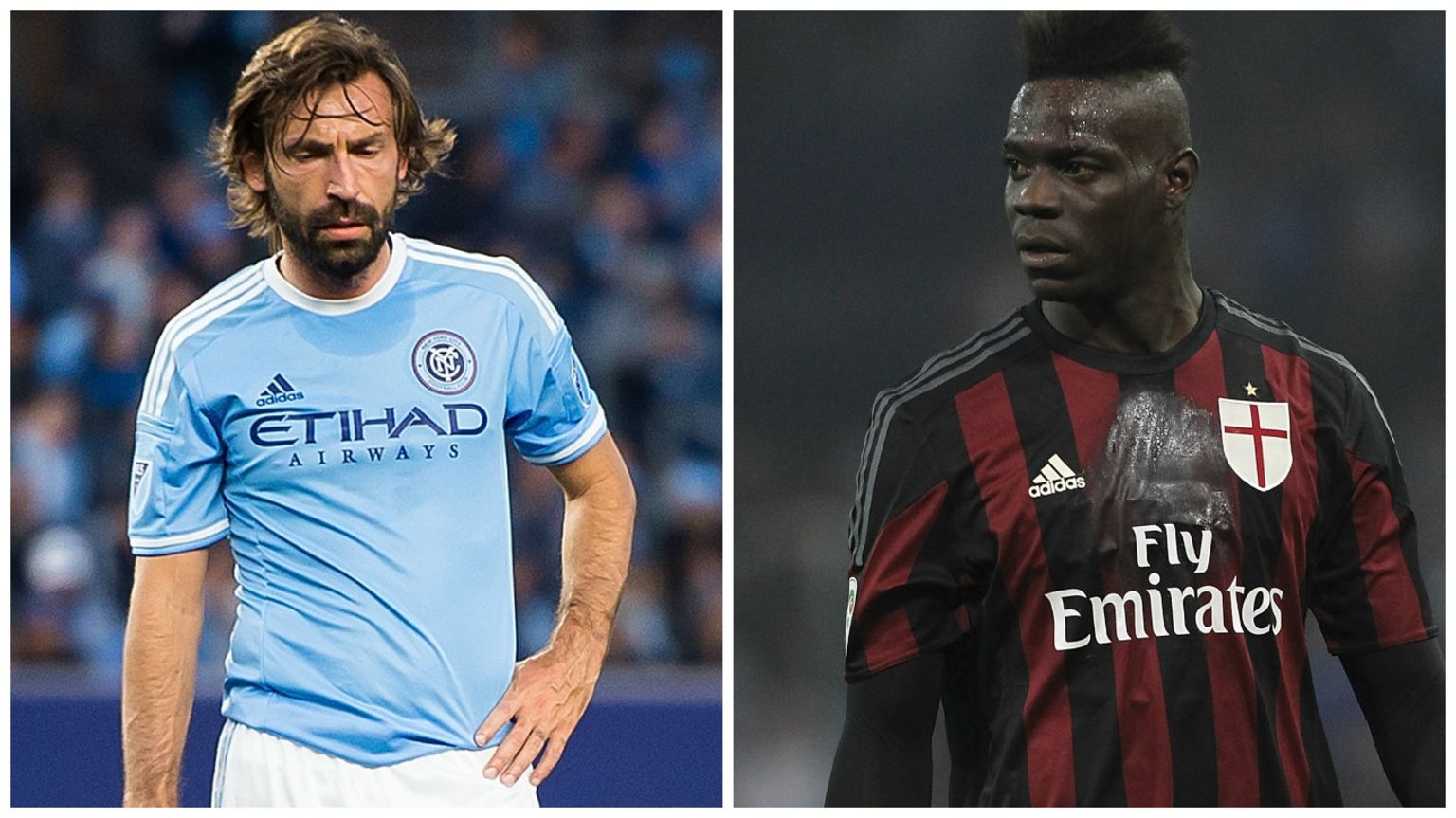 Andrea Pirlo and Mario Balotelli miss out on Italy squad