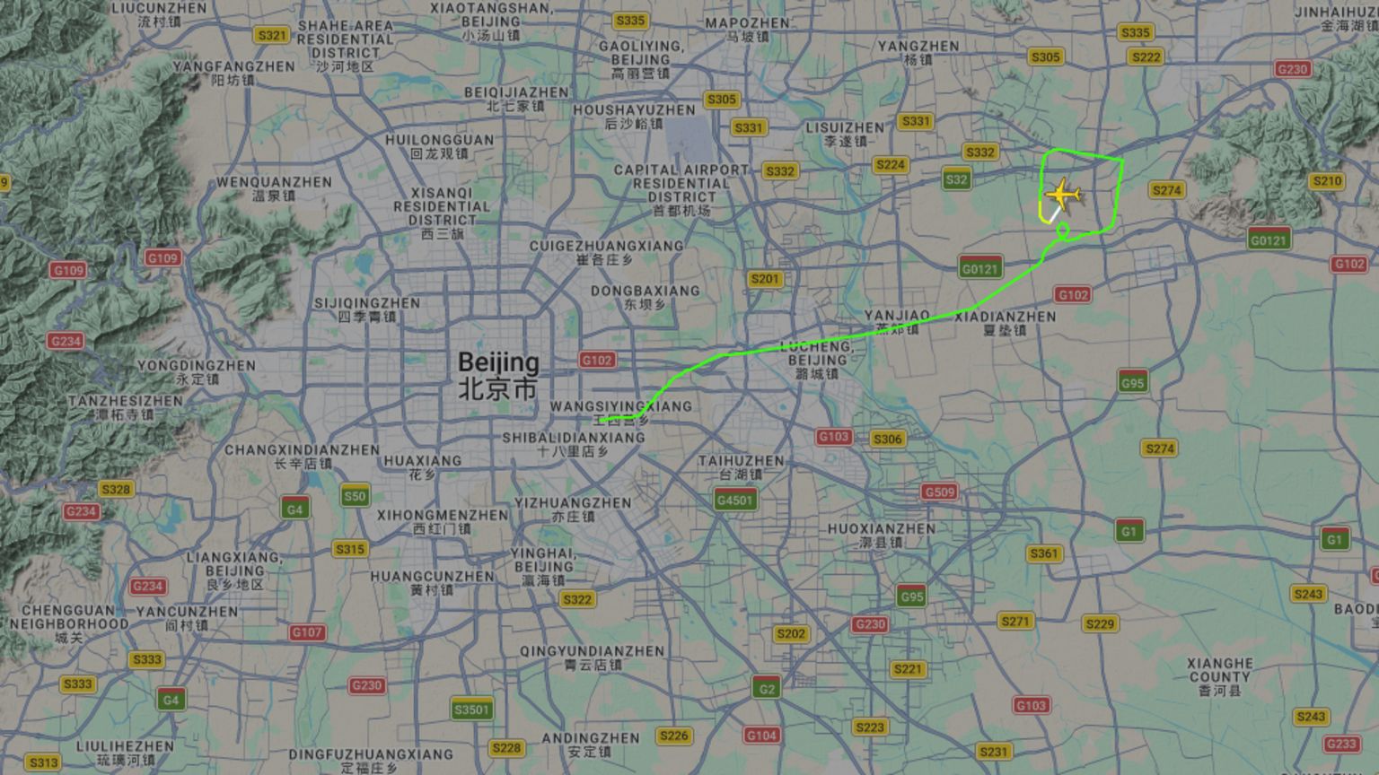 FlightRadar24.com上注册编号B‑12PP飞机的飞行轨迹(26/6/2026)
