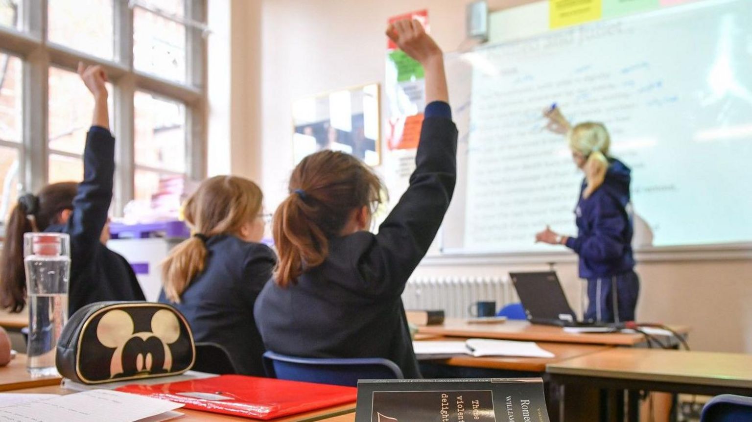 Children in a classroom