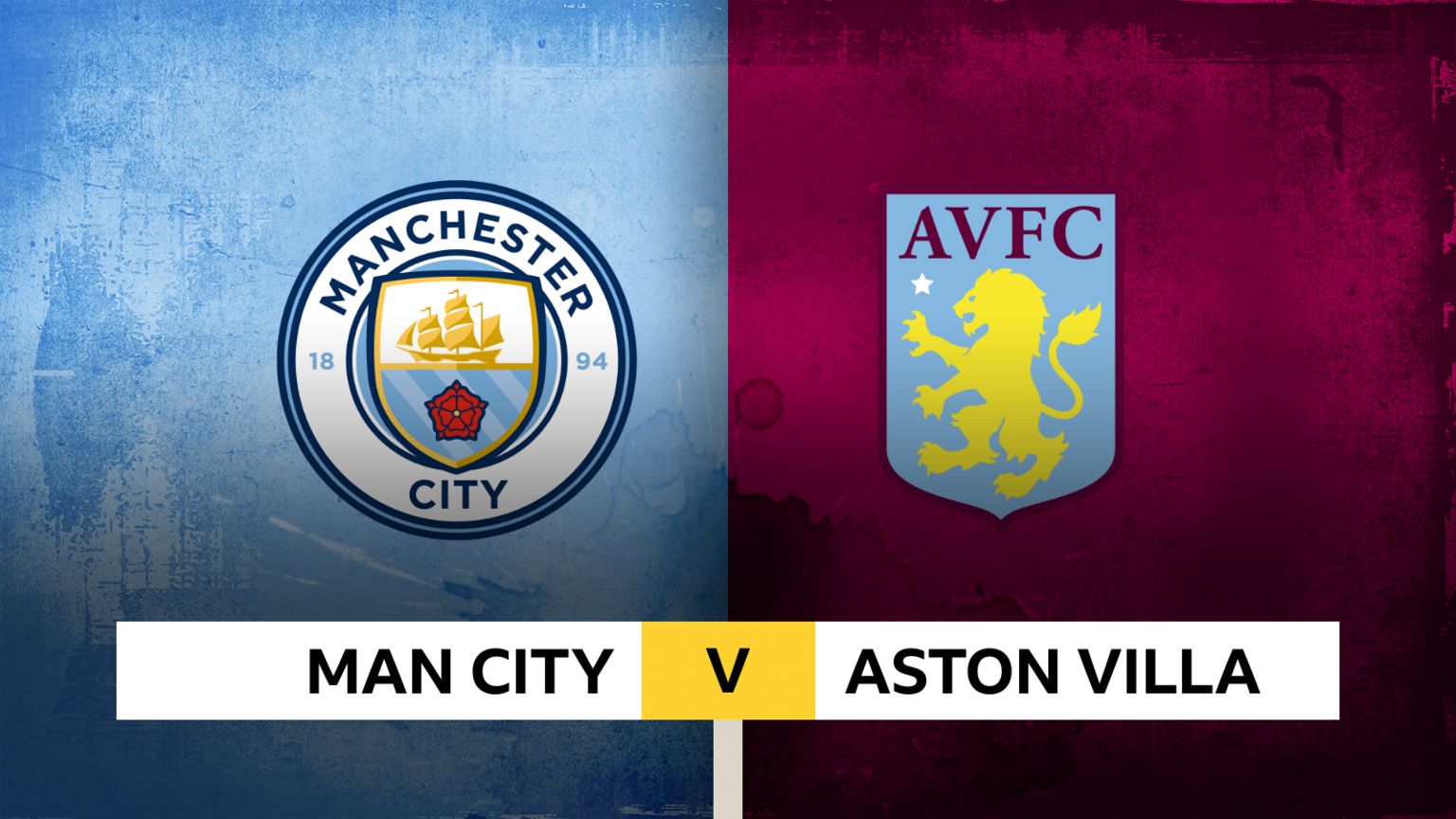 Follow Man City v Aston Villa live