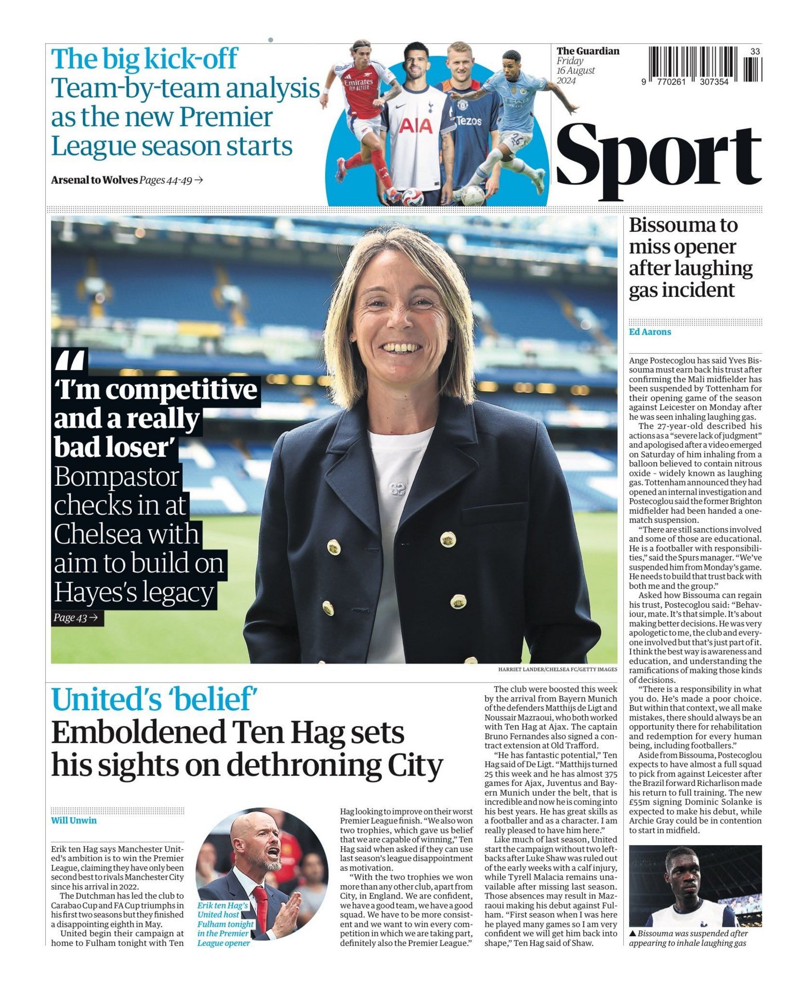 Guardian backmost page