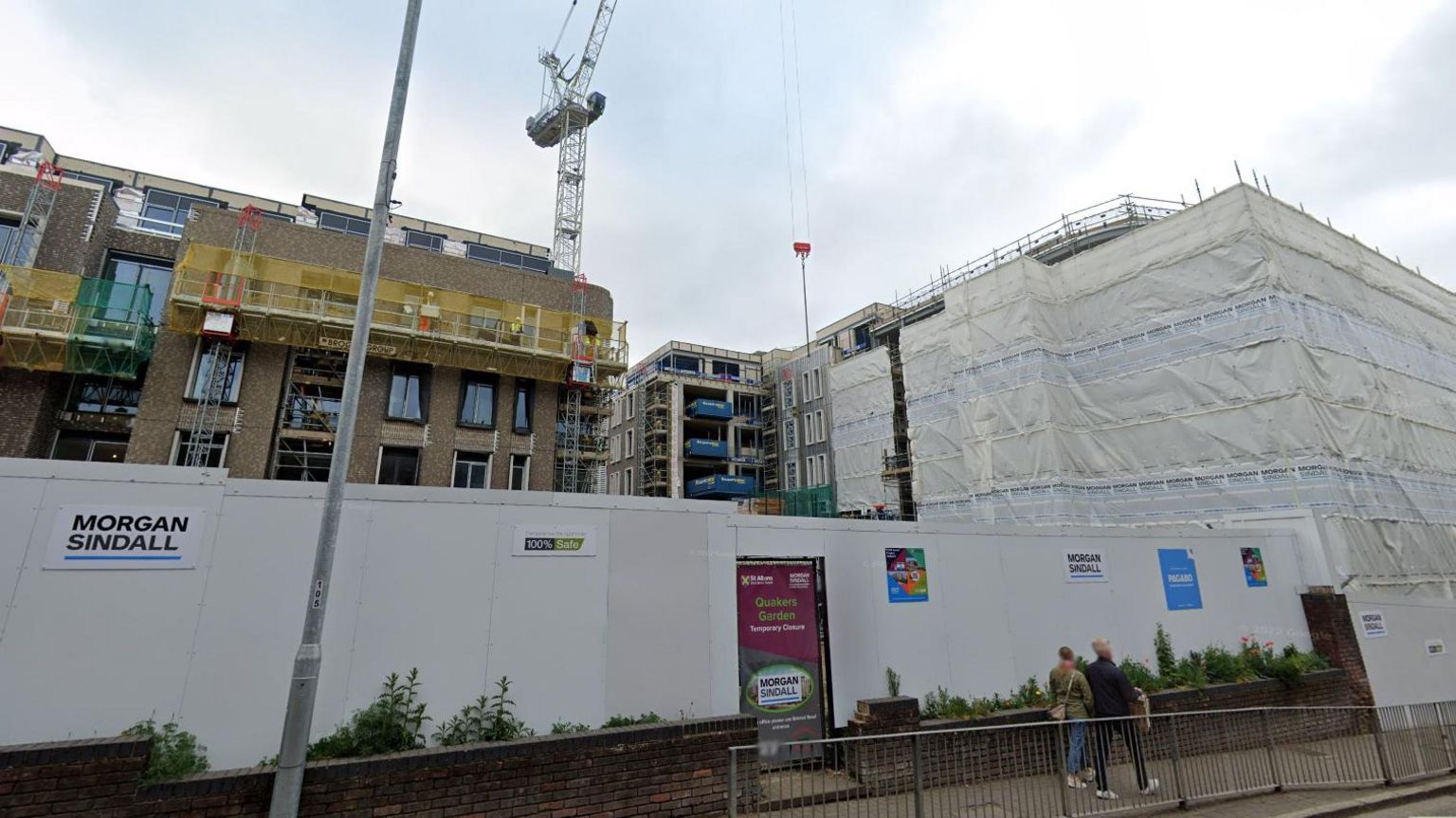 Jubilee Square construction site, St Albans