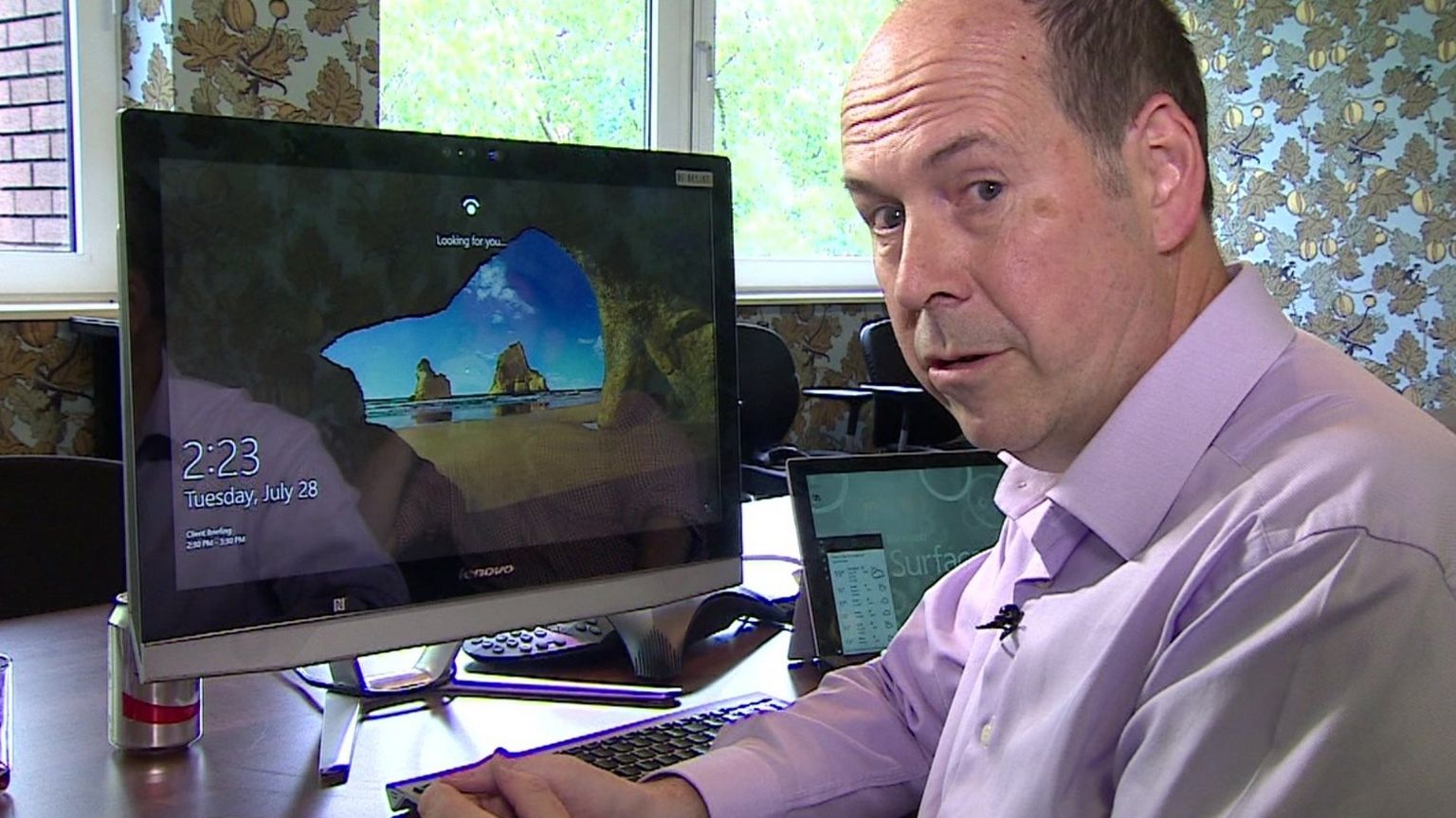 Rory Cellan-Jones tries Windows 10