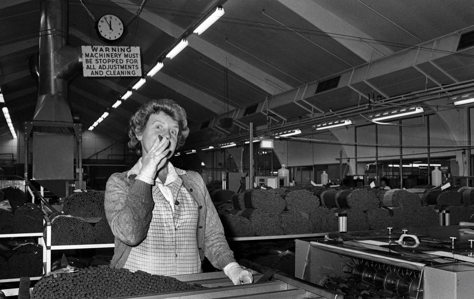 Cigar factory, Cardiff. 1985