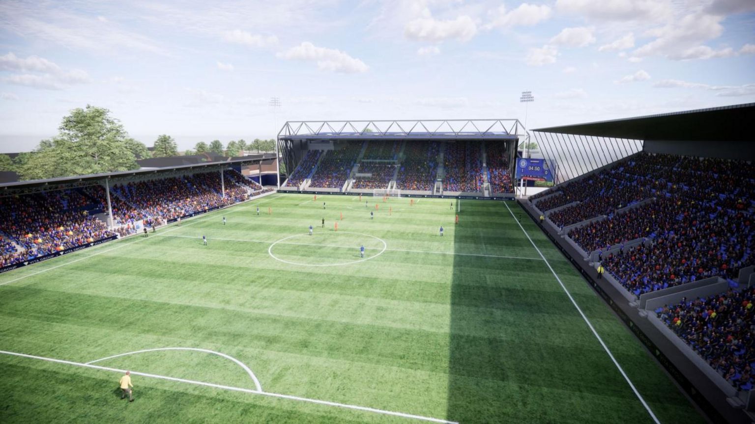 Stockport County FC outlines plans to upgrade ground - BBC News