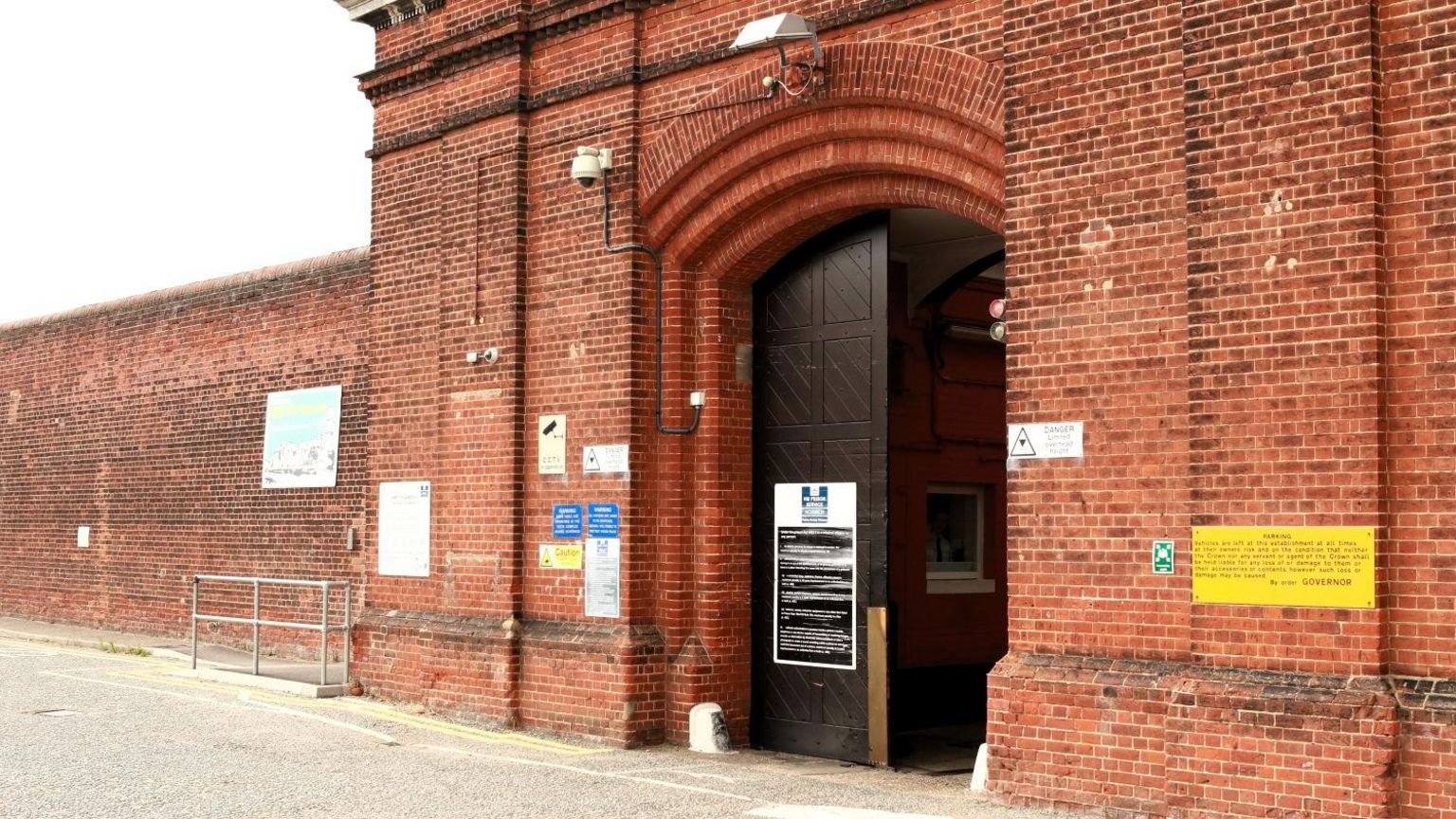 Entrance to HMP Norwich