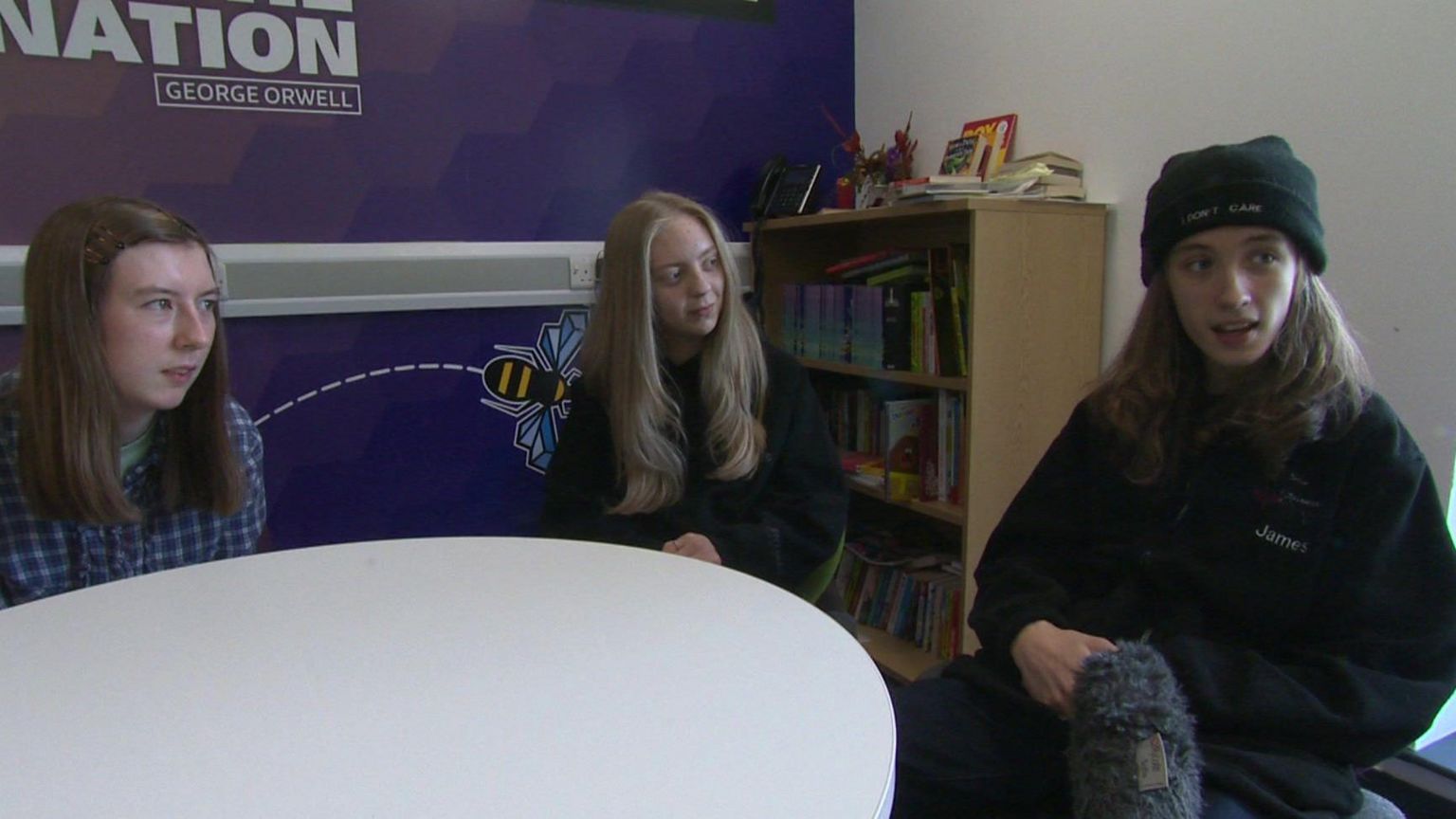 Amy, Mala and James share their concerns about how young people are treated by politicians
