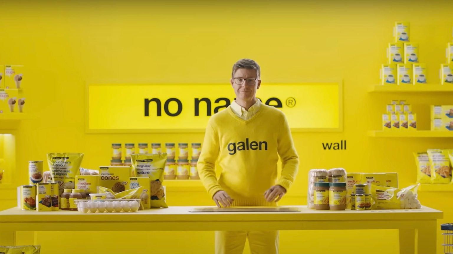 Loblaw's former president Galen Weston appearing in an advertisement for the grocer