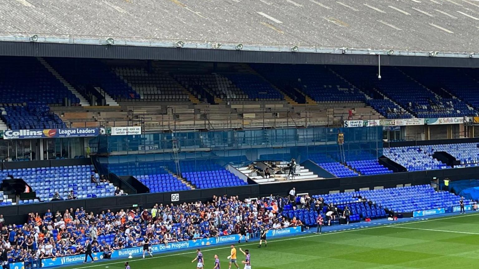 The West Stand at Portman Road