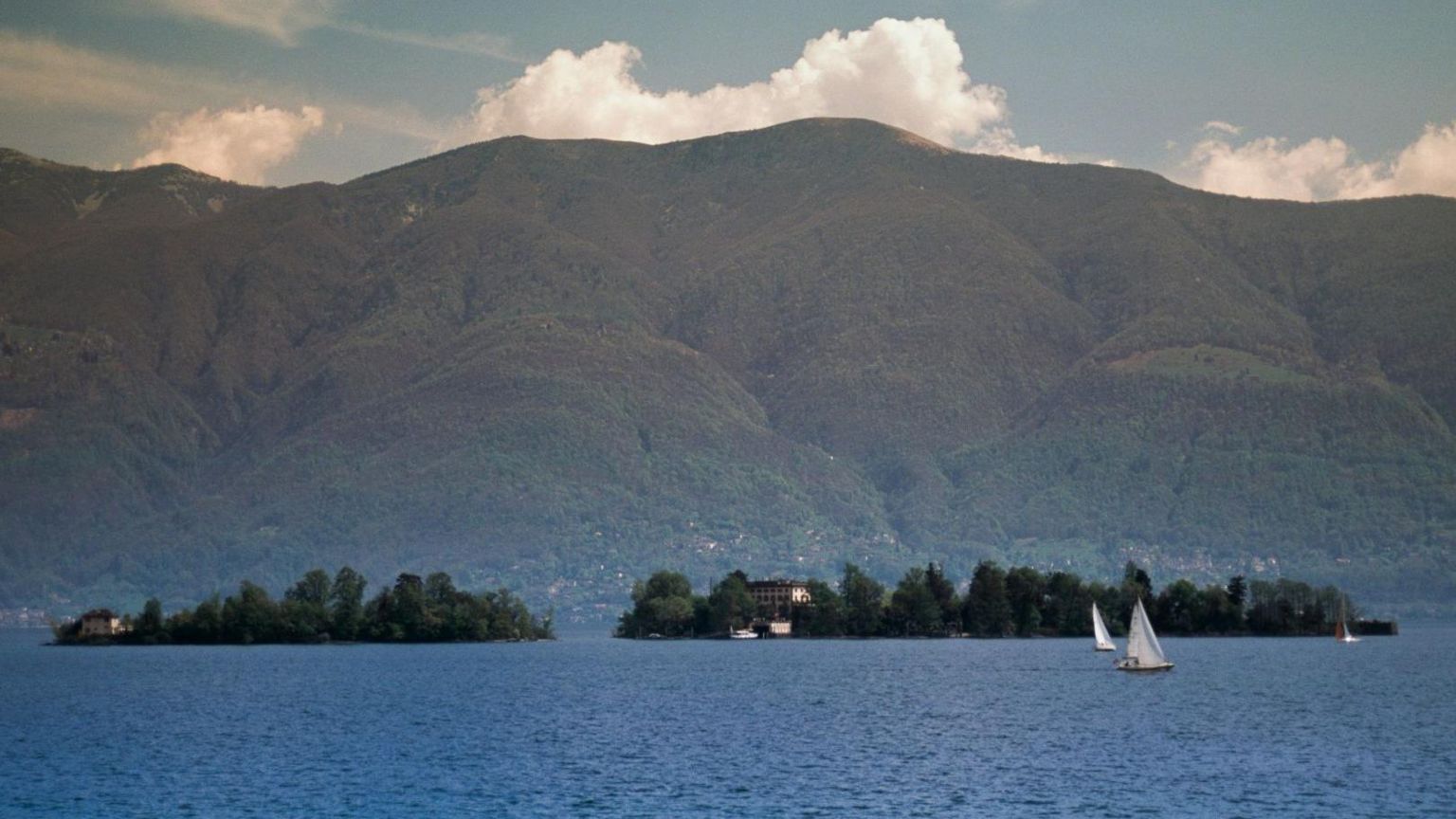A general view of Lake Maggiore 
