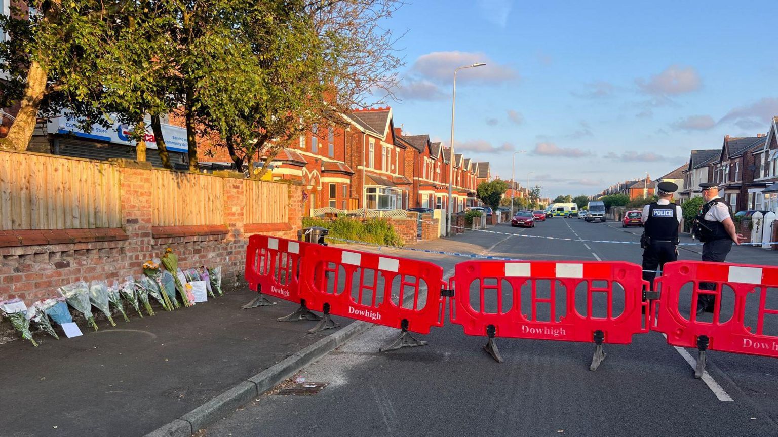  Hart Street, Southport closed off by police