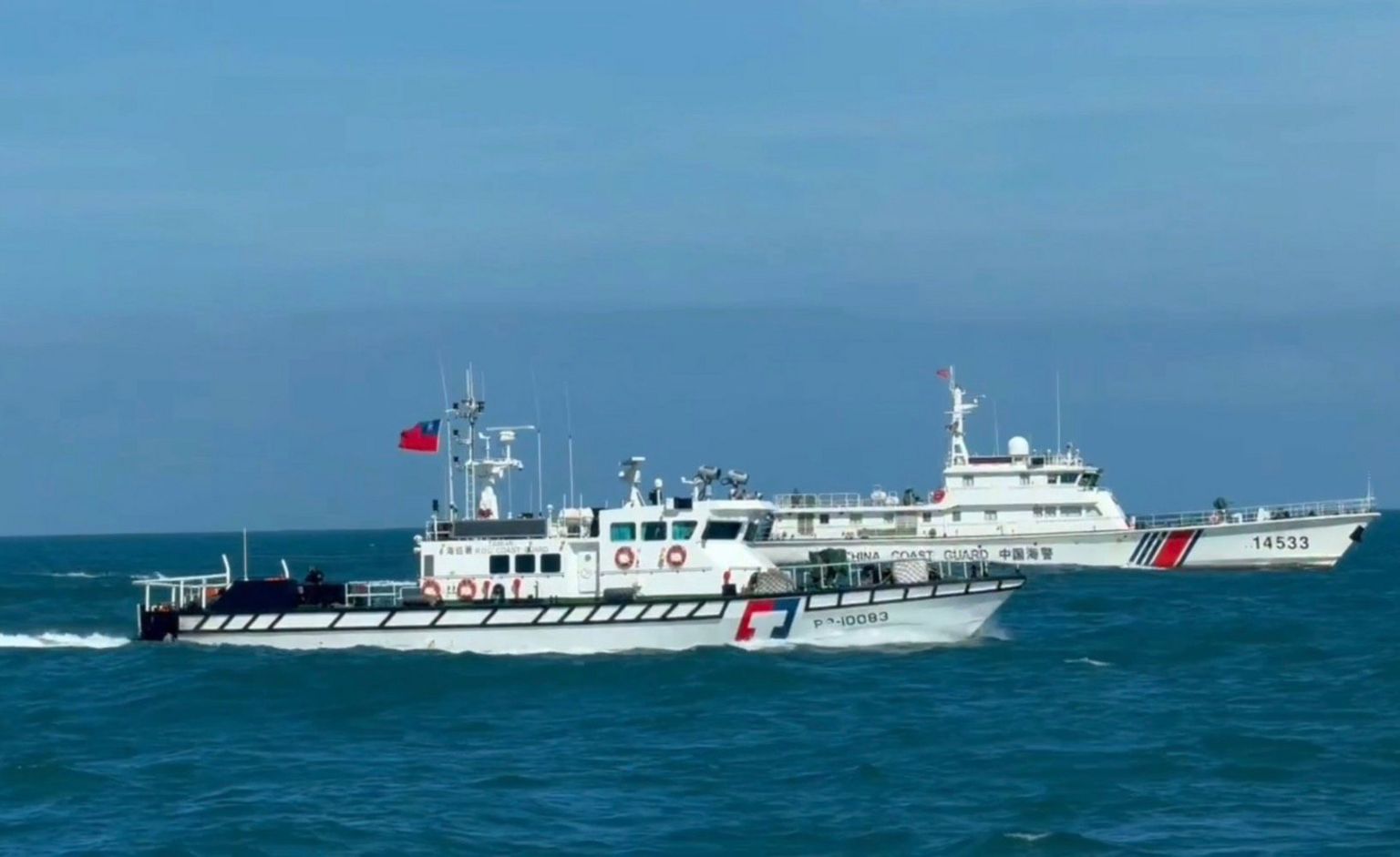 中国近年称金厦海域“不存在禁限制水域”,并在该海域常态化执法巡查,与台湾执法单位不时发生冲突。