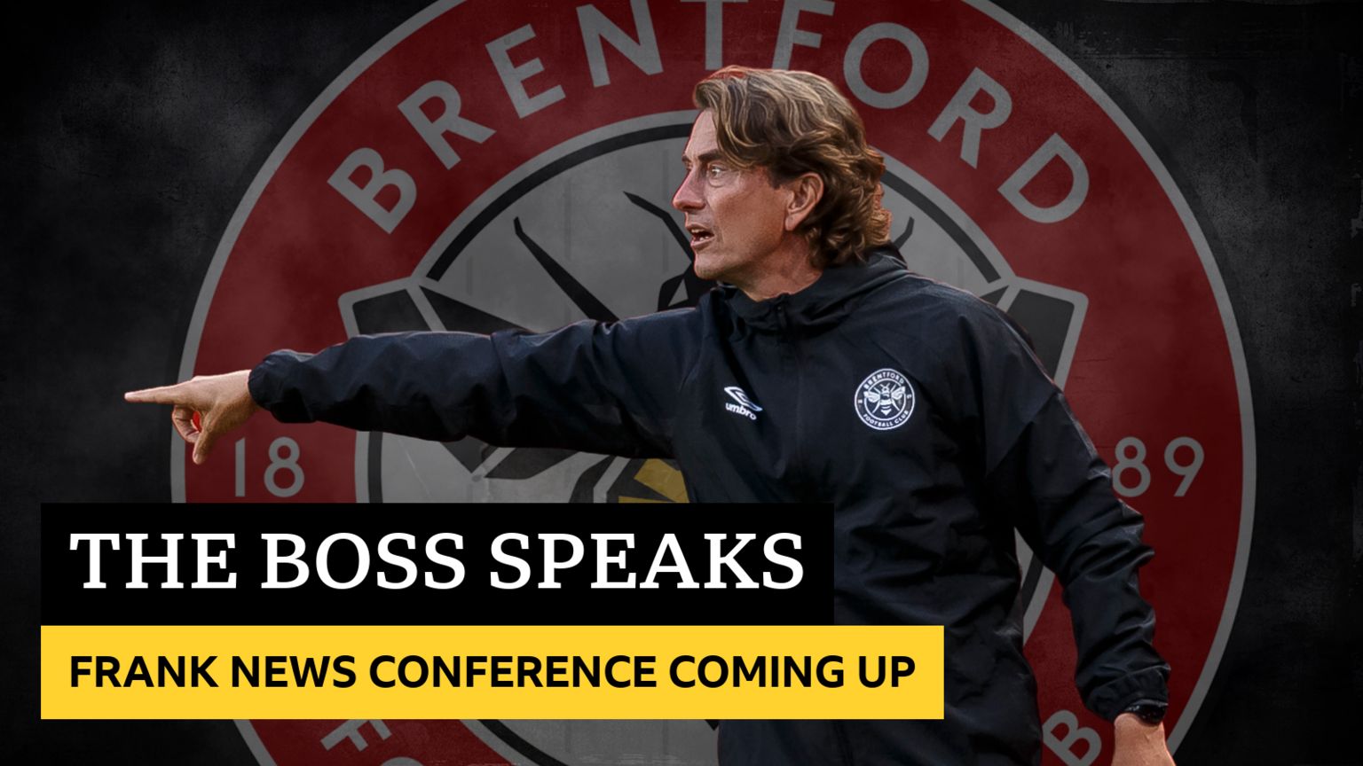 Thomas Frank news conference coming up