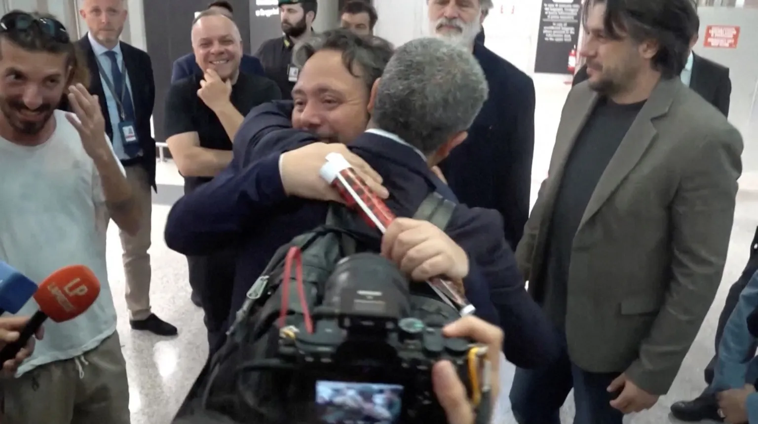 Dario Carotenuto said detainees had been beaten after arriving in Israel