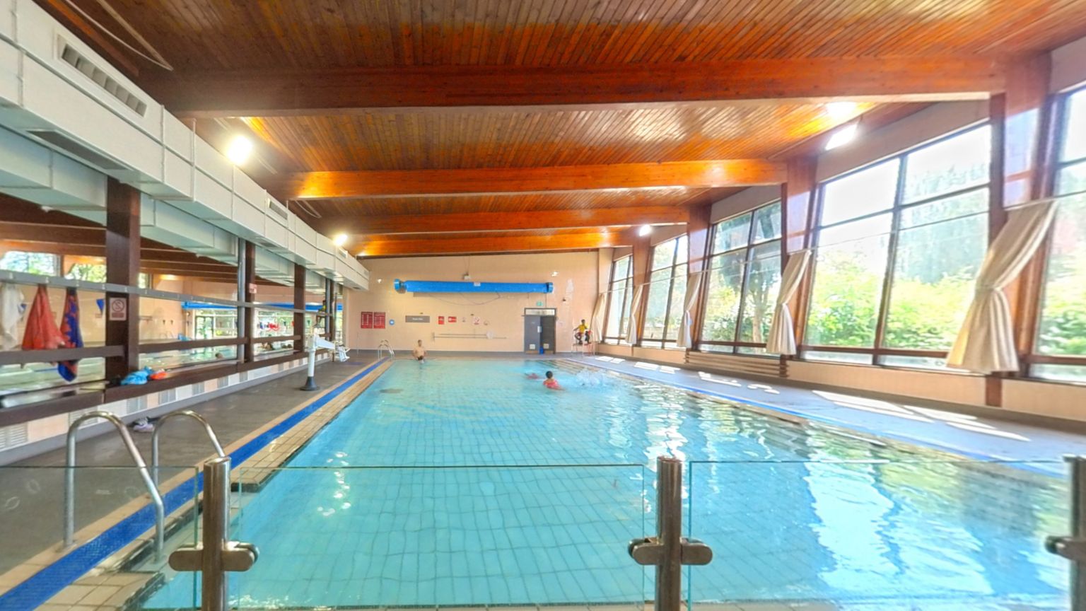 The smaller training pool is shown in an image from the Everyone Active website