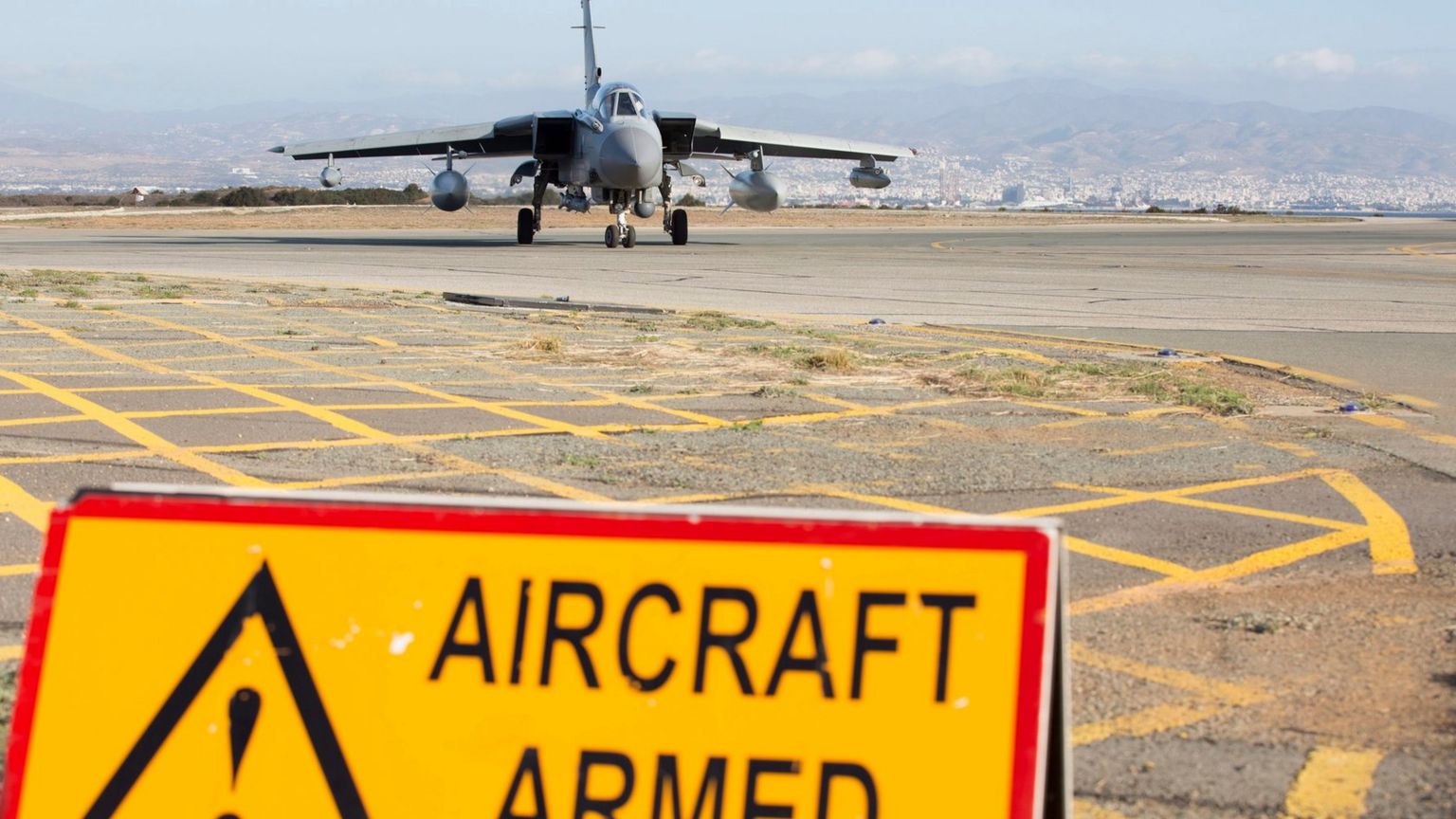 RAF Tornado returns to Akrotiri base after Syria raid