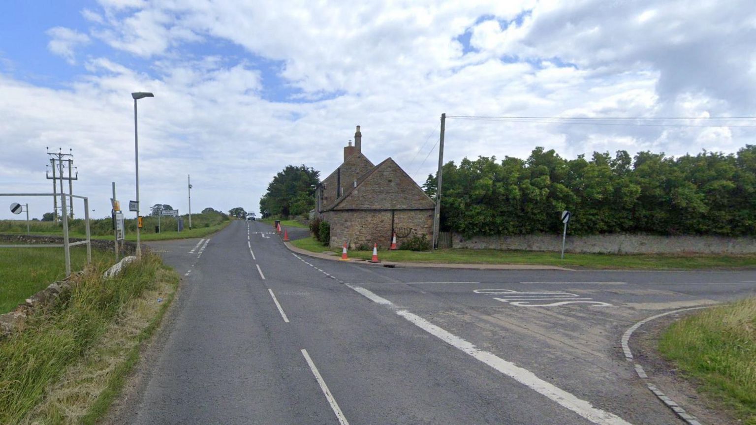 The road junction