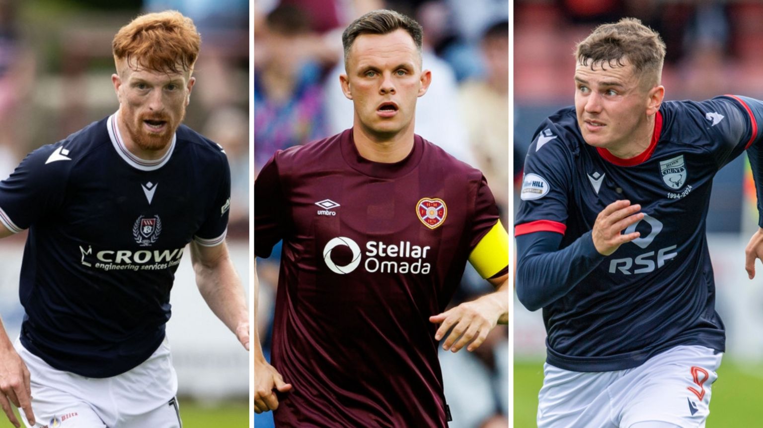 Simon Murray, Lawrence Shankland, Ronan Hale