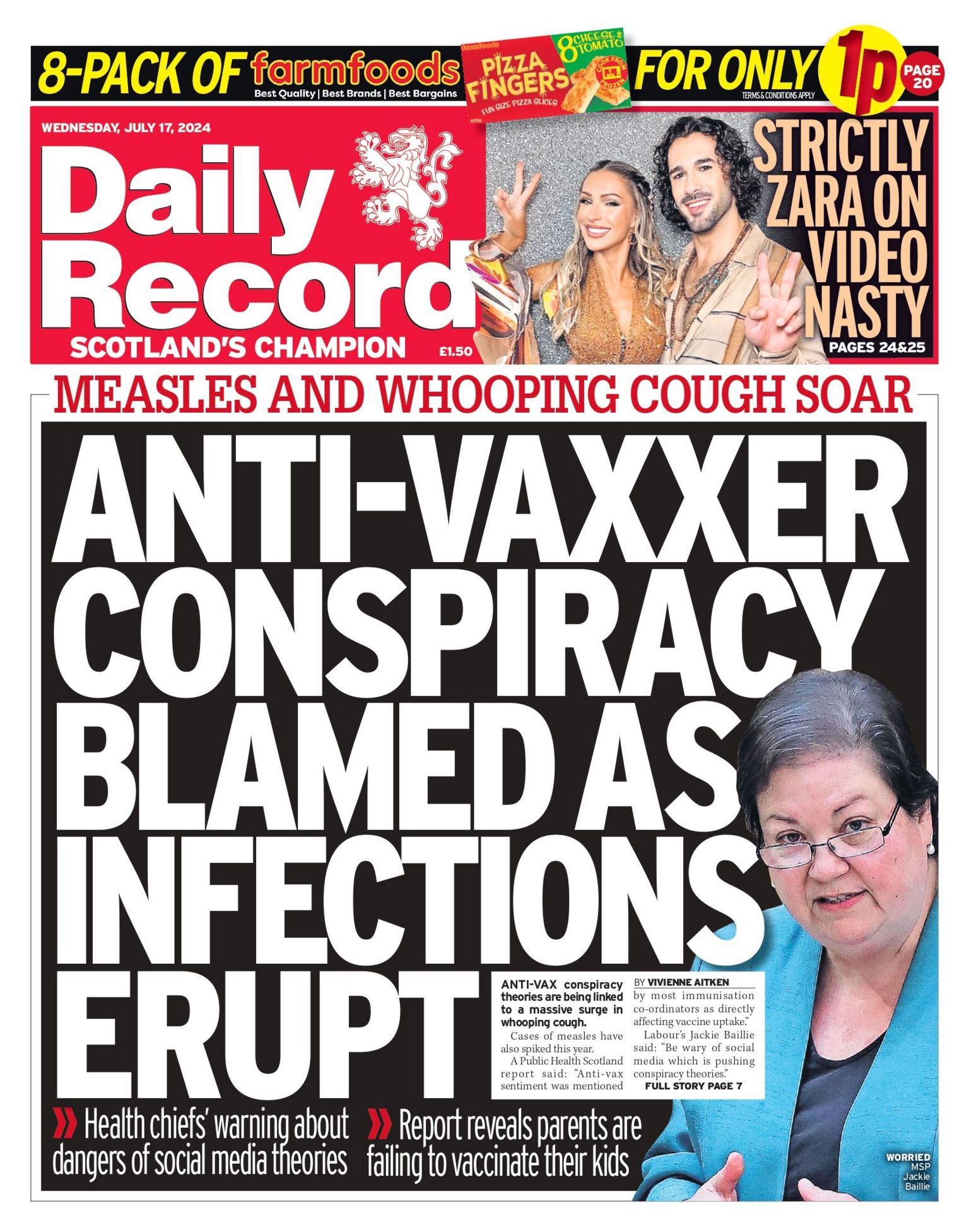 Scotland's papers Shipyard funding and whooping cough cases BBC News