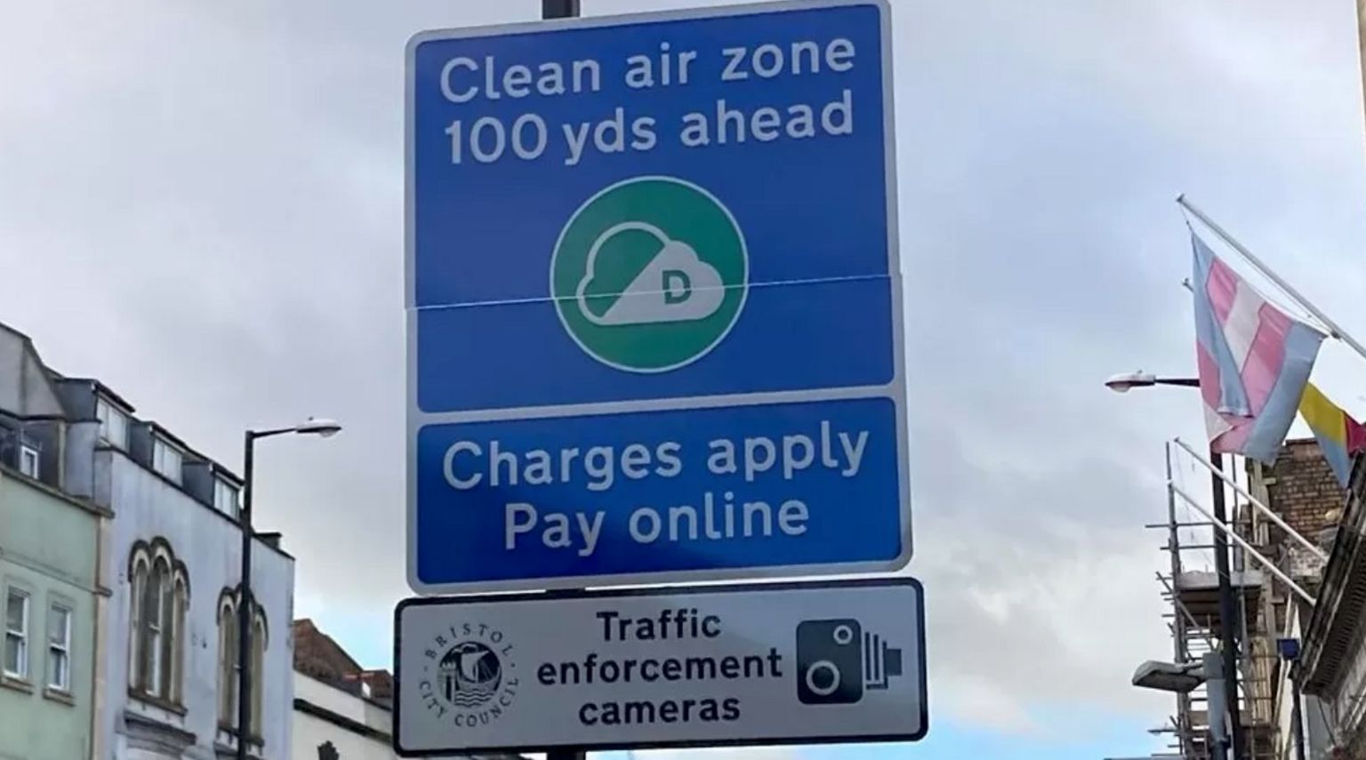 Clean Air Zone sign