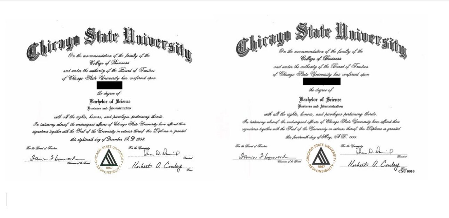 CSU diplomas