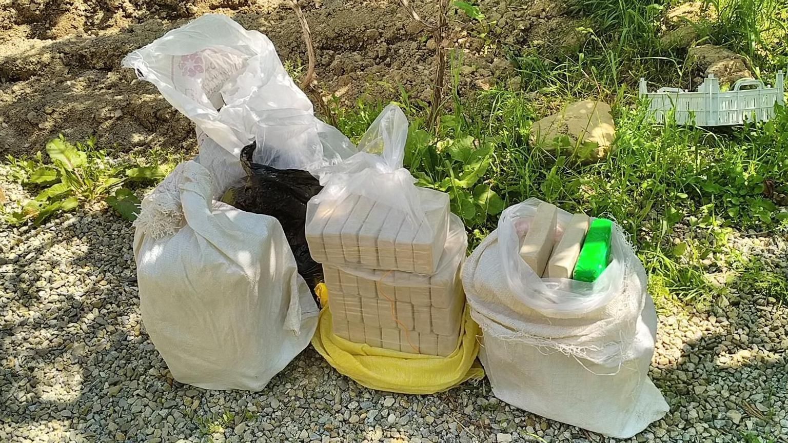 Blocks of heroin sent to Razaq by a suspected supplier in Turkey