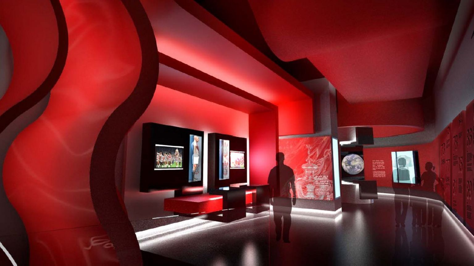 Proposed Rugby League museum lay-out