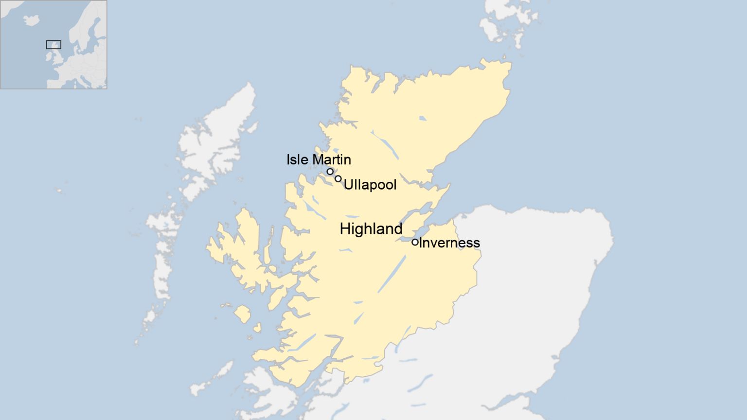 Isle Martin map