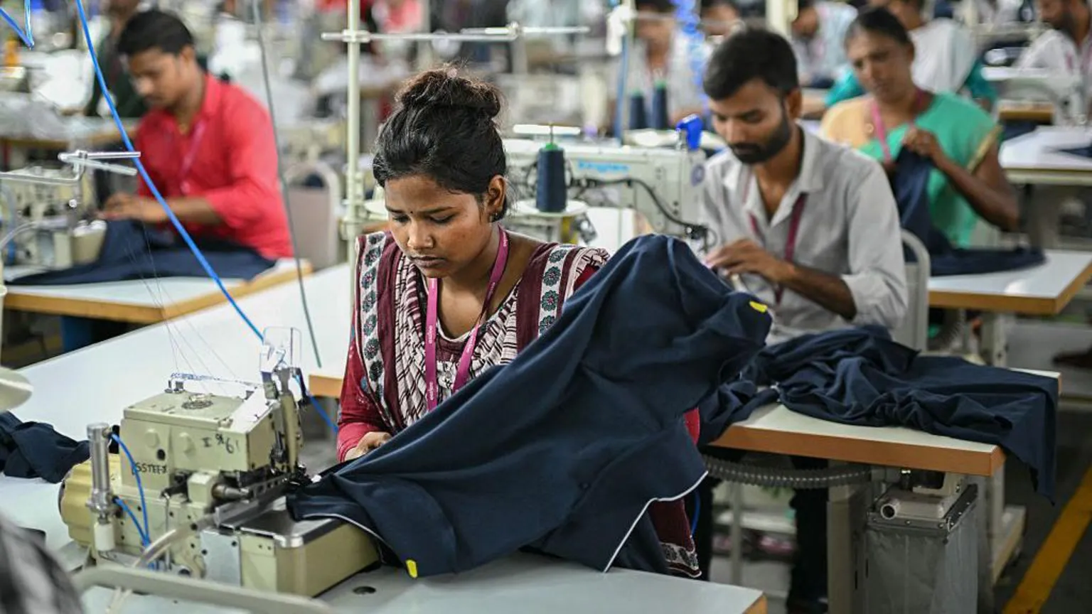 Exports from India to the US sharply fell across sectors, including textiles, after tariffs were imposed