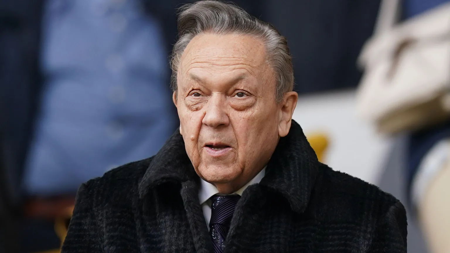 PA Media File photo dated 06/04/24 of former West Ham United chairman David Sullivan in the stands before the Premier League match at Molineux, Wolverhampton.