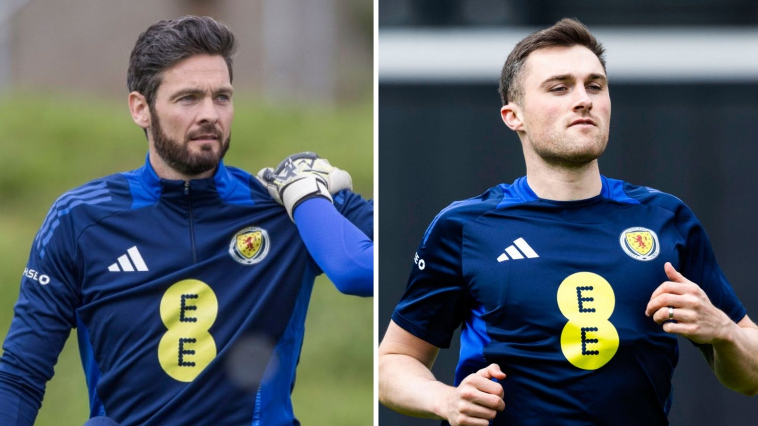Craig Gordon and John Souttar