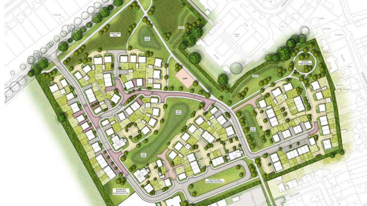 Dorking Plans for 144 new houses go on show BBC News