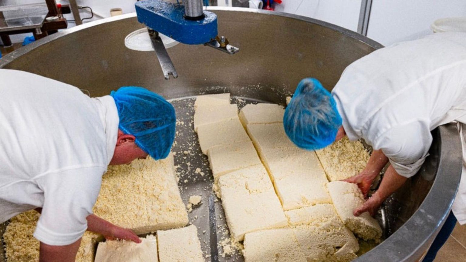 Making cheese