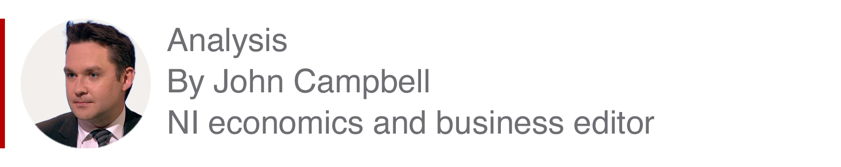 Analysis box by John Campbell, NI economic and business editor