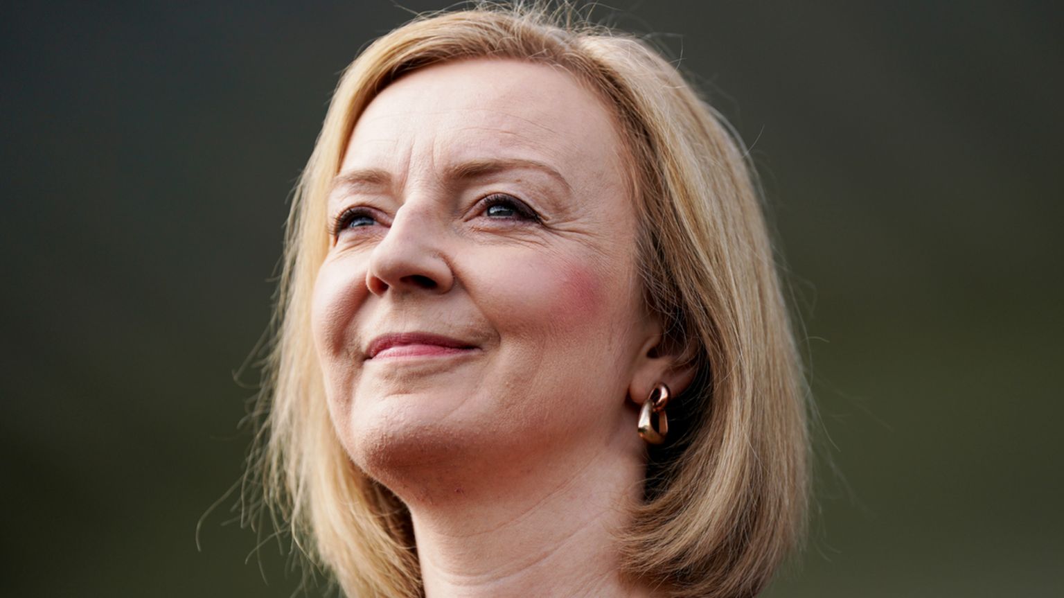 Liz Truss at a campaign event in Solihull