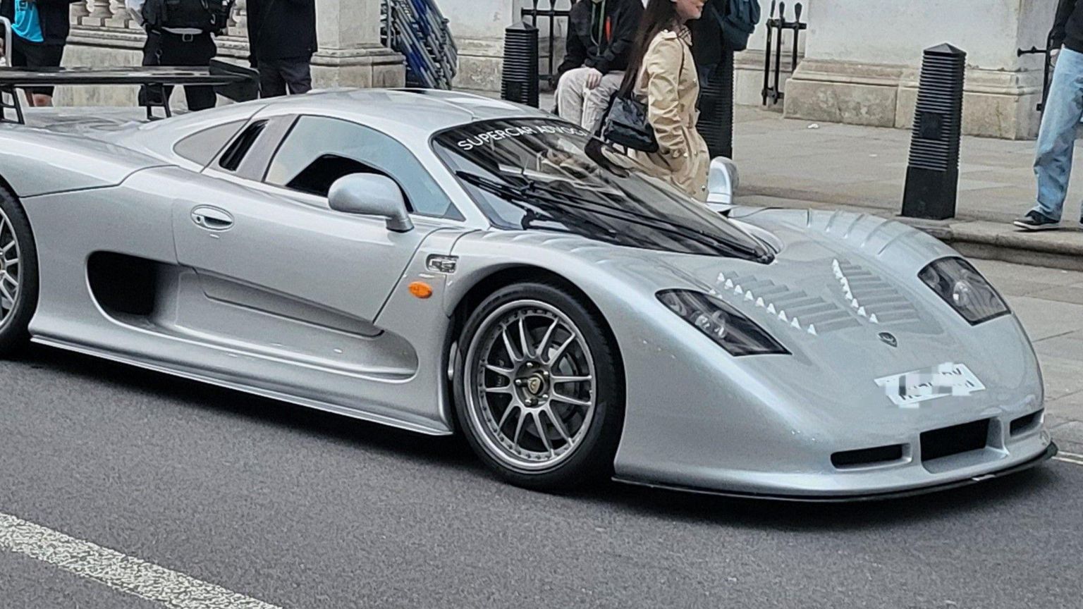 Supercar seized at Parliament Square 