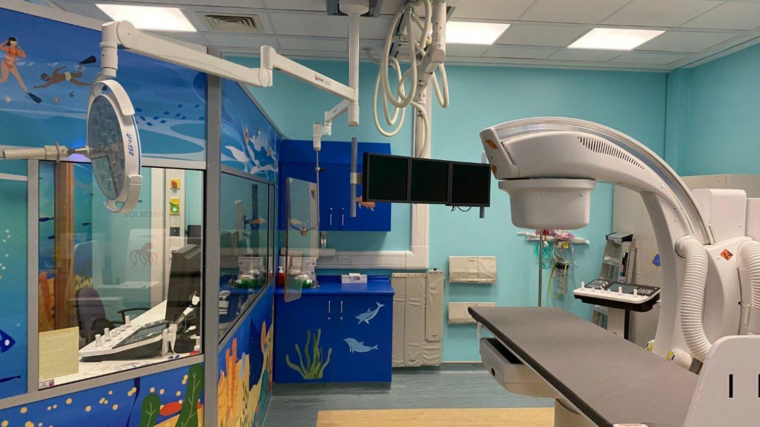 new Ultimax-i X-ray system at the Royal Alexandra Children’s Hospital in Brighton.