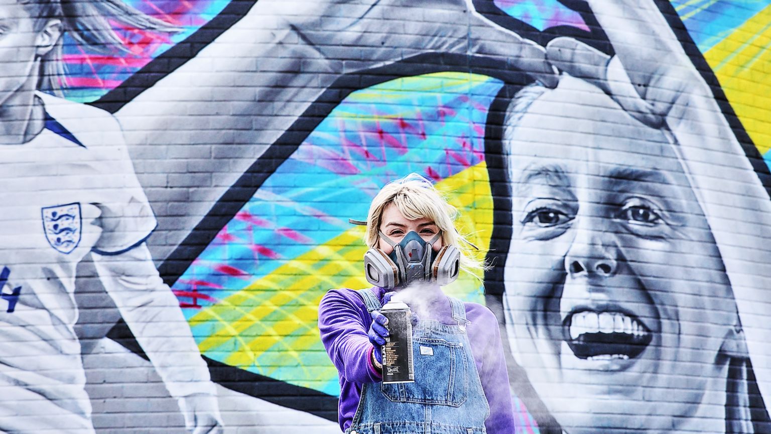 Manchester based street artist Katie Scott 