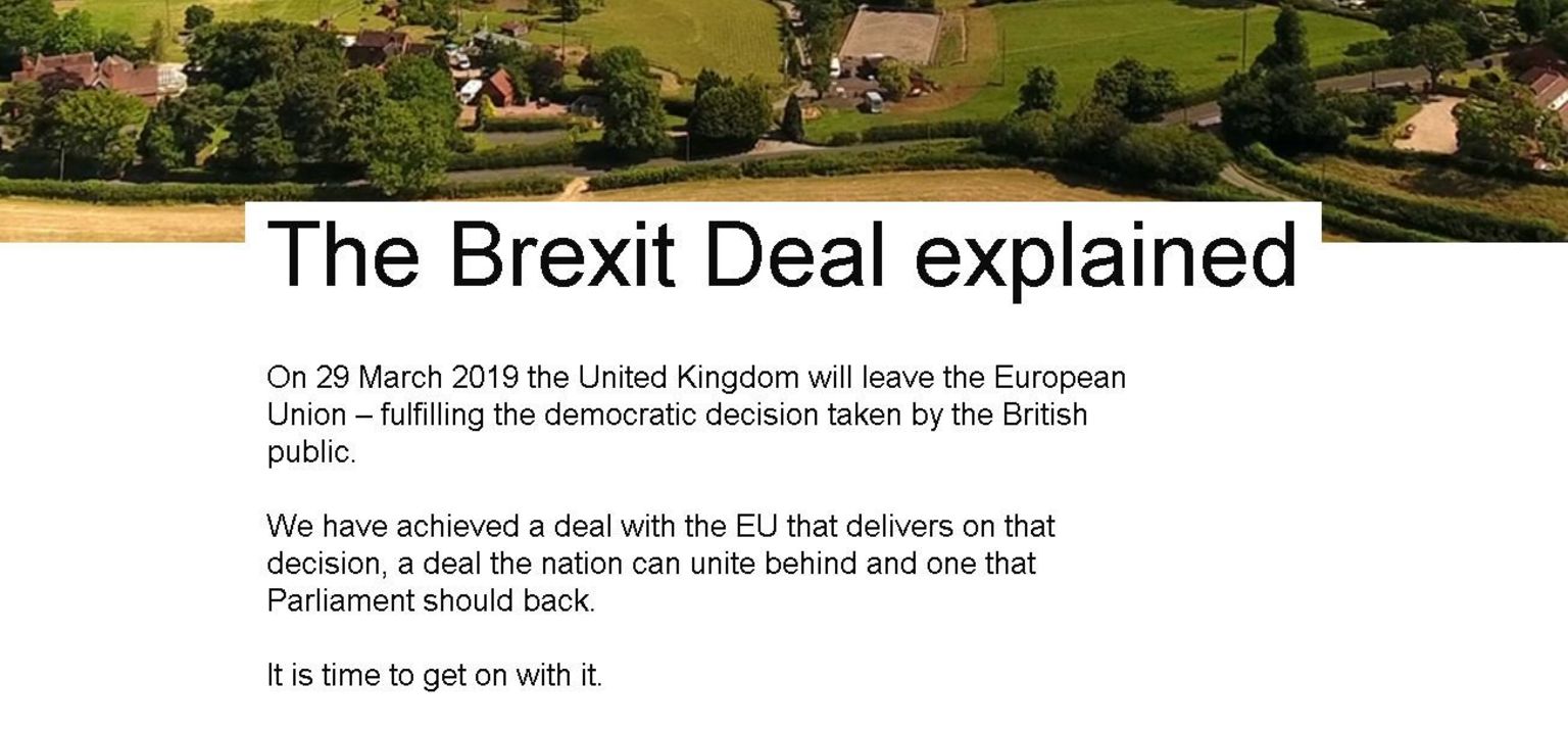 The Brexit Deal explained