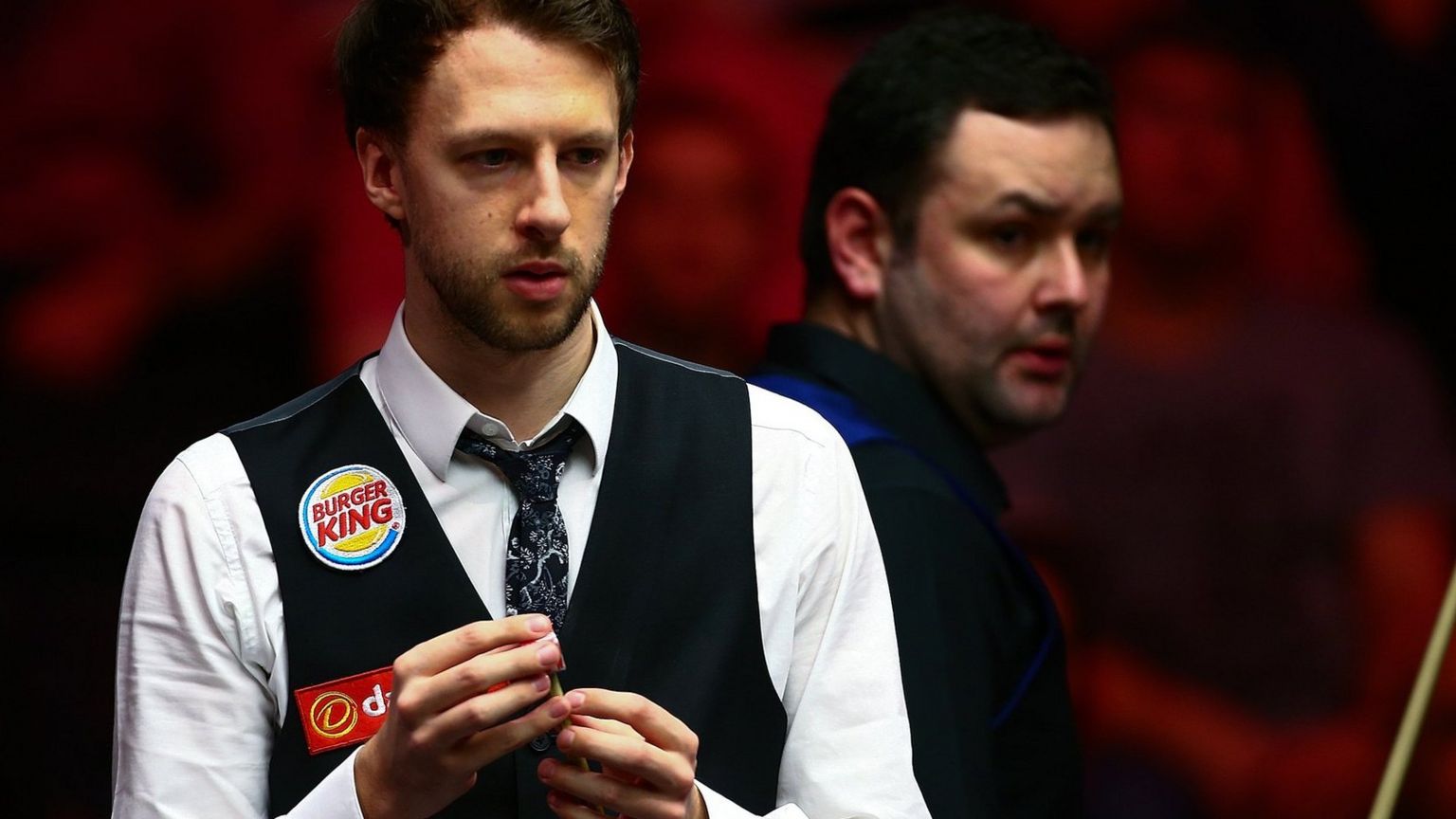 Judd Trump and Stephen Maguire