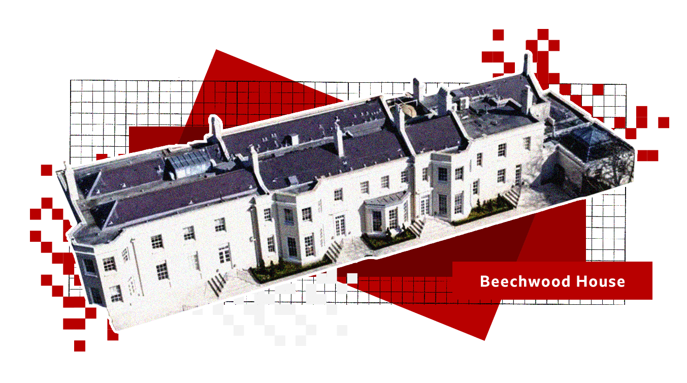Stylised graphic showing Beechwood House