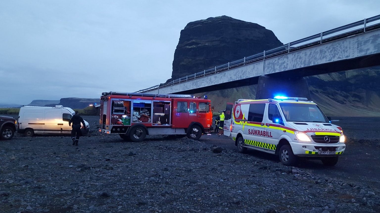 Photo of scene in Iceland