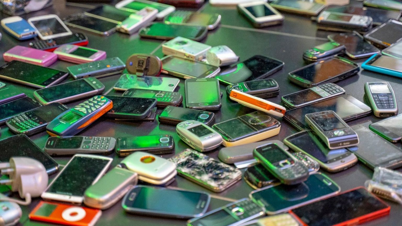Smart phones contain around 30 different elements, some of which the Earth is running out of
