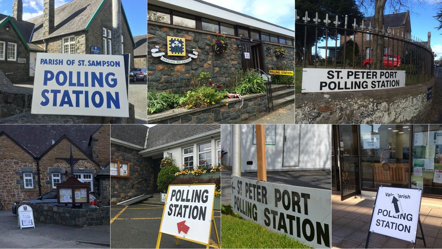 Polling stations for Guernsey Election 2016