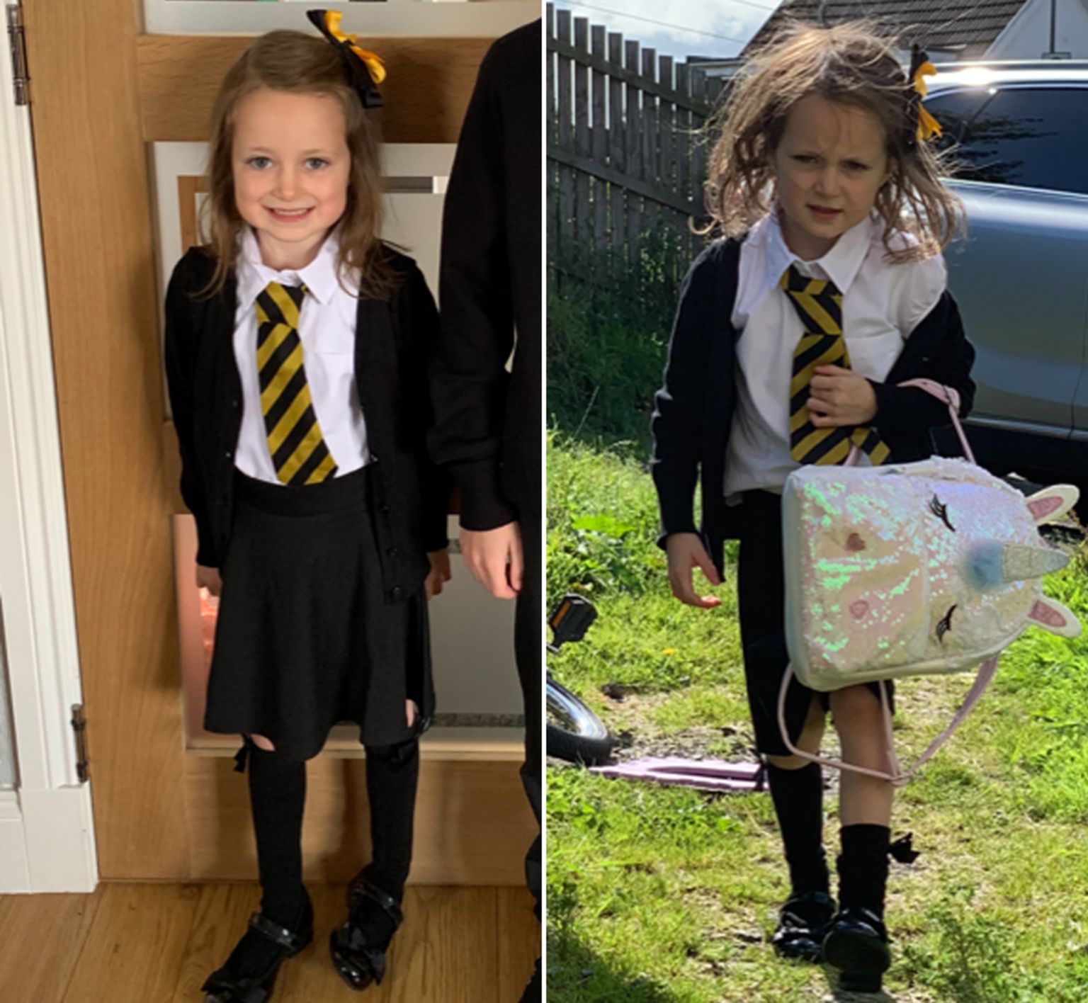 Charlie's First Day At School Very Proud Grandma