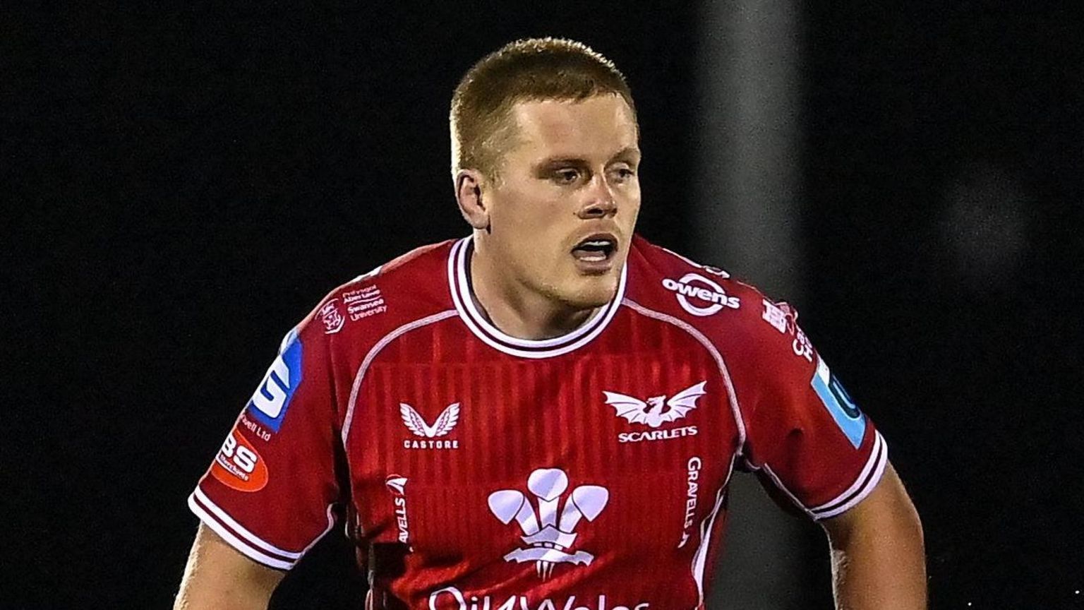Dan Thomas had a spell on loan at Scarlets in 2022