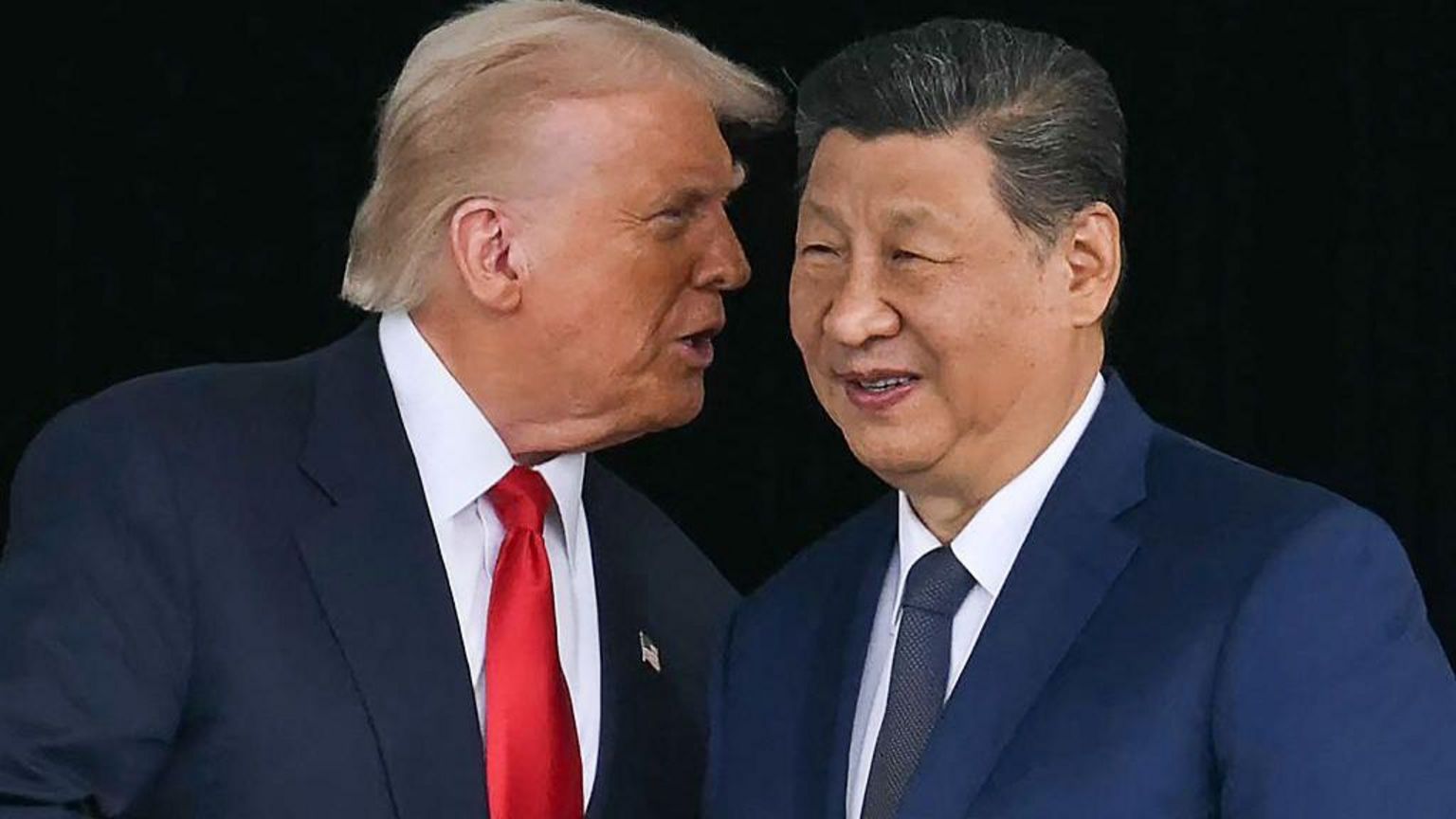 2025年10月30日，美国总统特朗普与中国国家主席习近平在韩国釜山举行会晤。