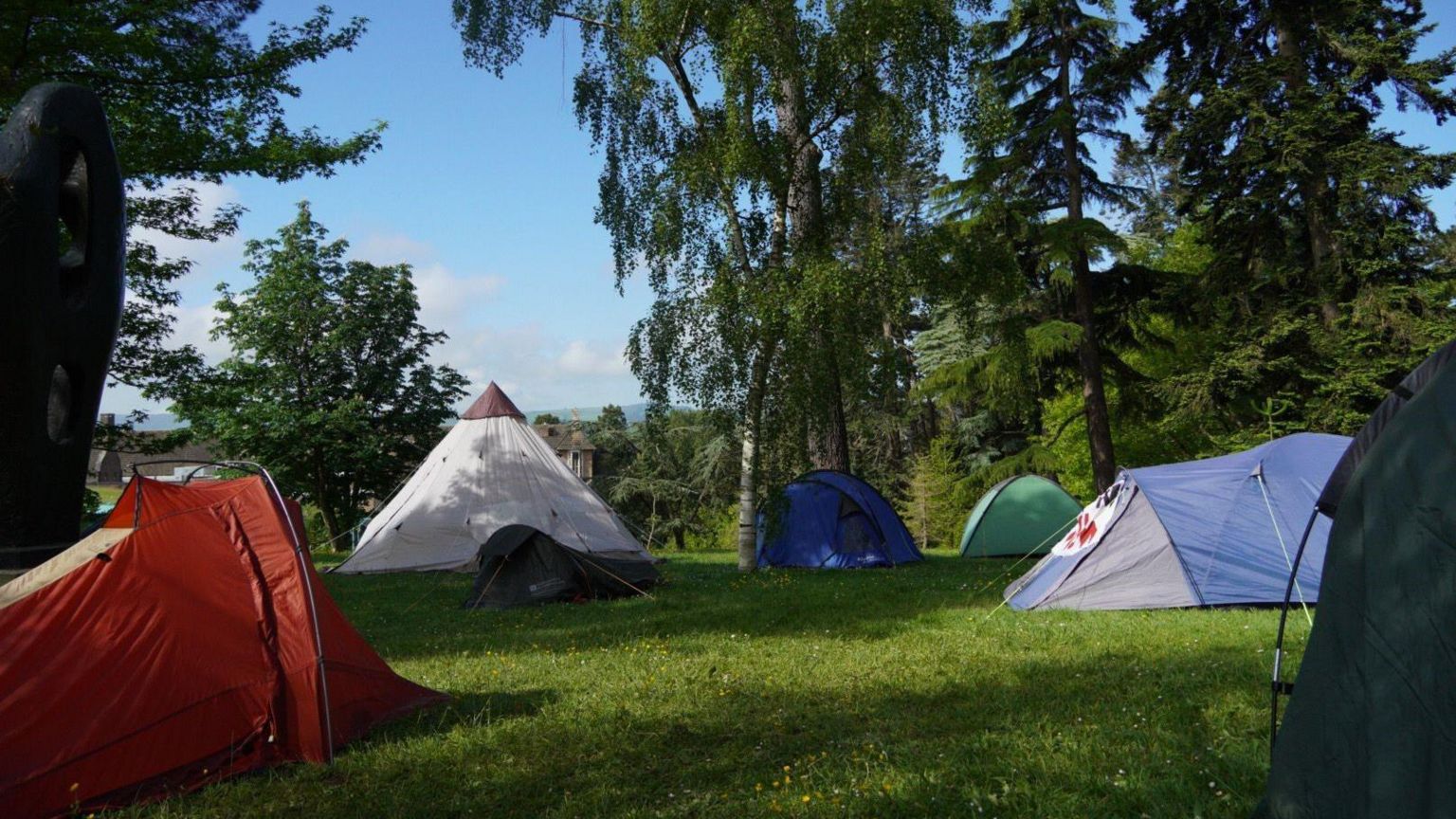 The encampment at the University of Exeter