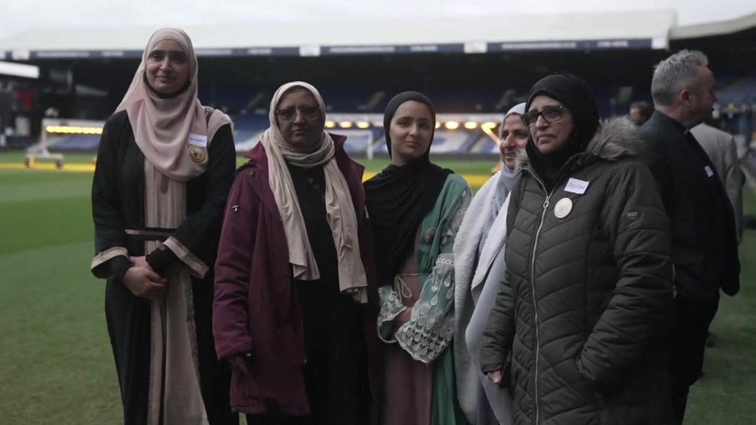 A group of women attending the Iftar event at Kenilworth Road